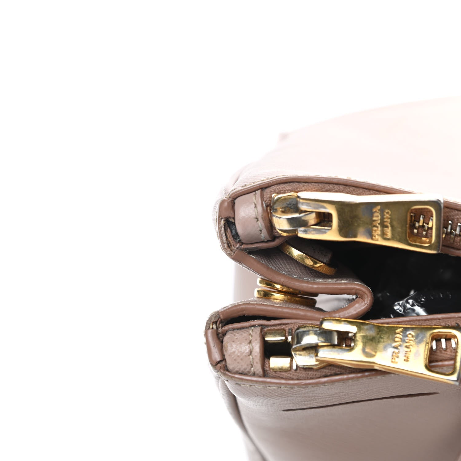 Prada Saffiano Small Galleria Double Zip Tote Cammeo 17 of 19