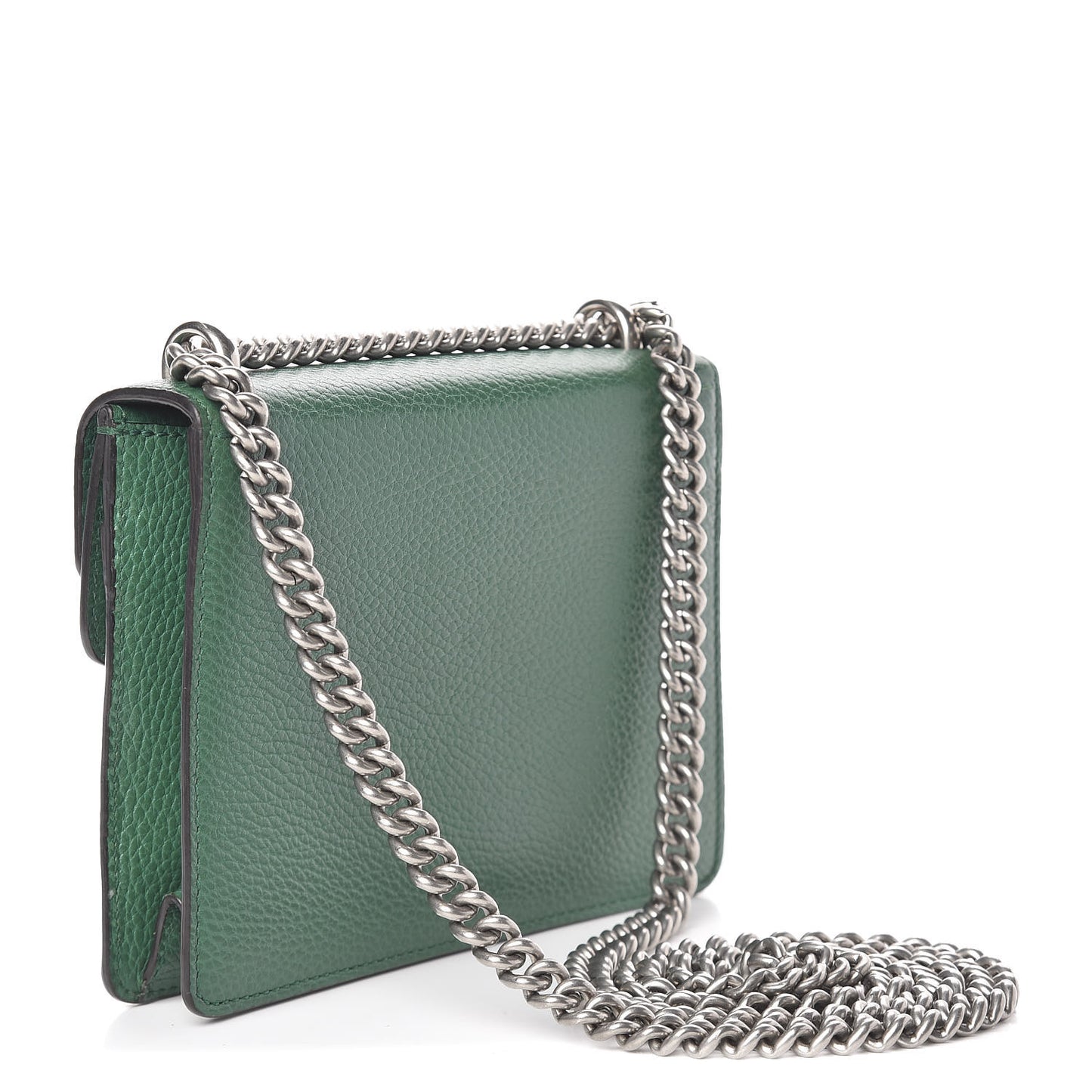 Calfskin Mini Dionysus Shoulder Bag Emerald