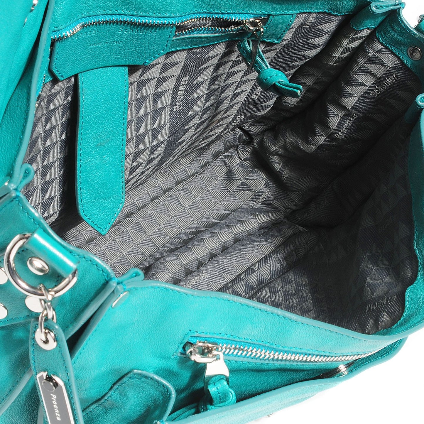 Lambskin Medium PS1 Satchel Teal