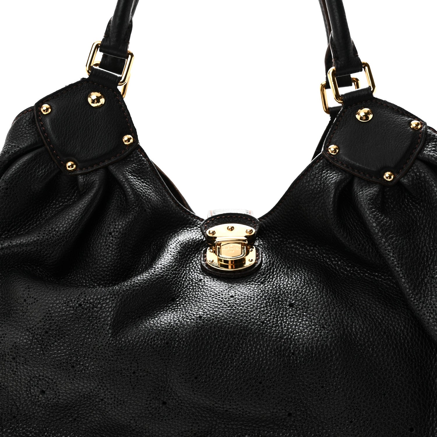 Louis Vuitton Mahina L Black 7 of 9