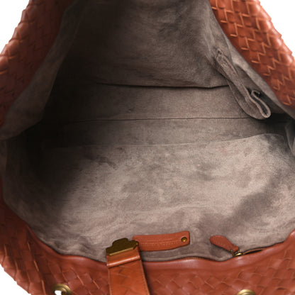 Bottega Veneta Nappa Intrecciato Large Capri Tote Tea 5 of 12