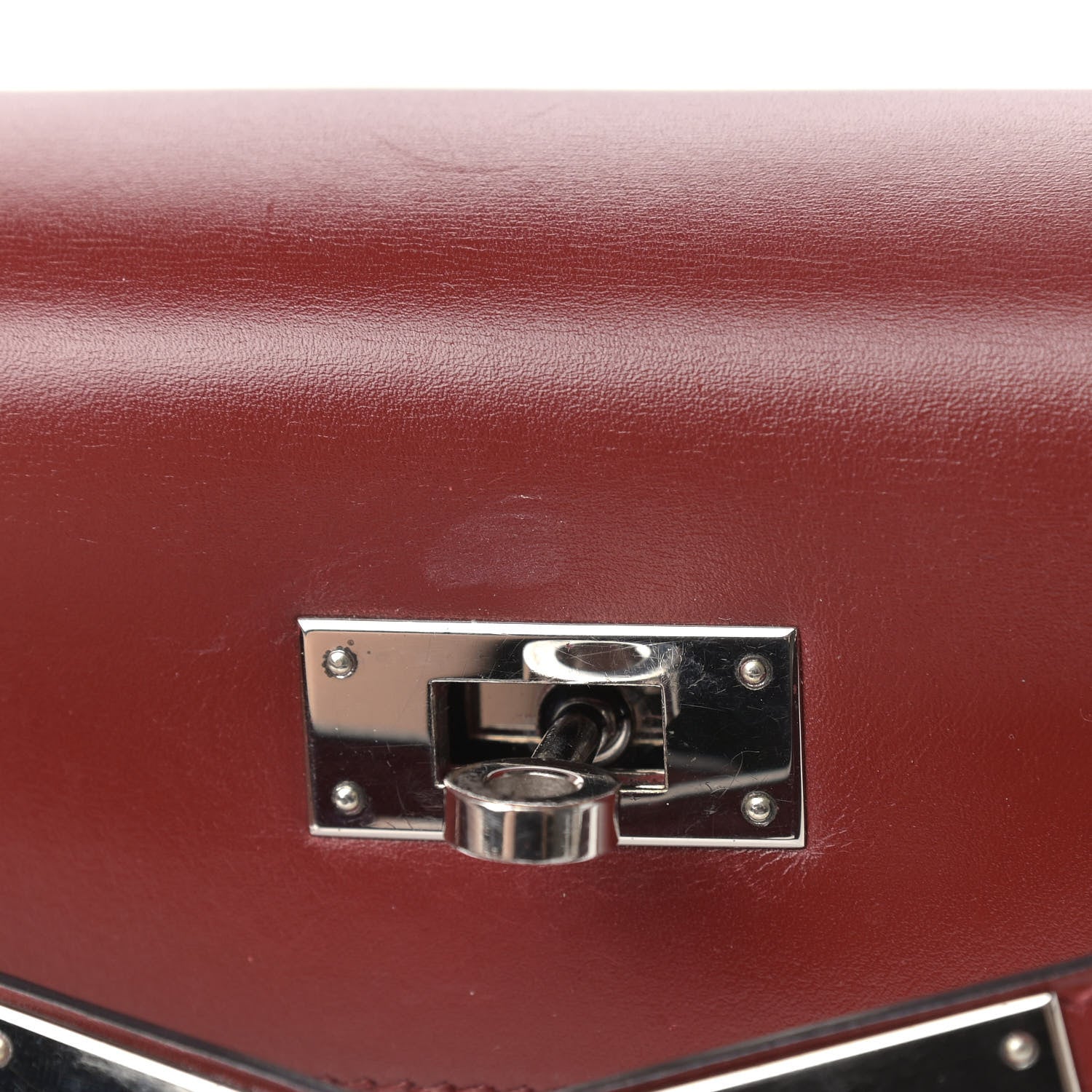 Hermes Box Kelly Retourne 28 Rouge H 19 of 29