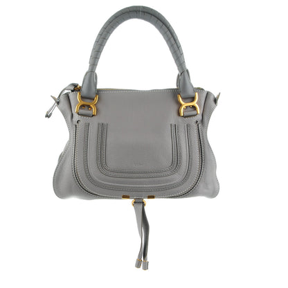 Chloe Calfskin Medium Marcie Satchel Cashmere Grey 1 of 8
