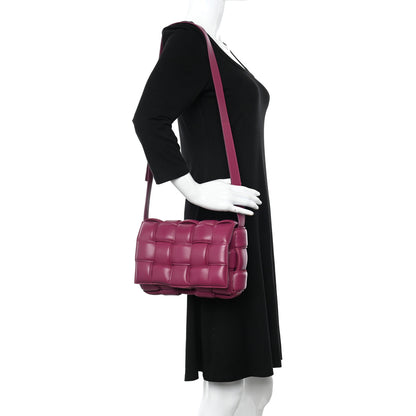 Bottega Veneta Nappa Maxi Intreccio Padded Cassette Crossbody Bag Cinnabar 2 of 10