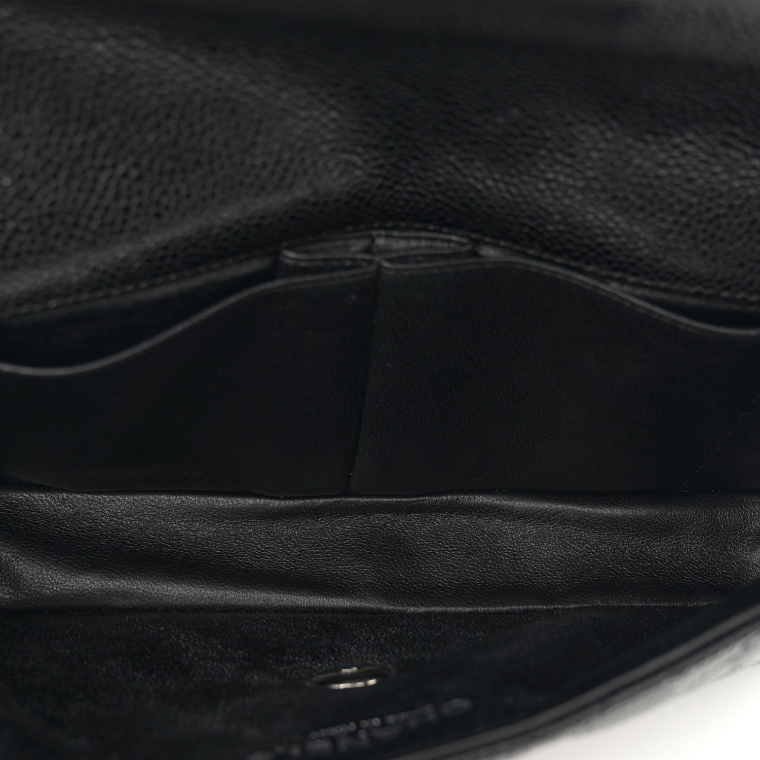 Chanel Caviar Quilted East West Flap Black 5 of 10