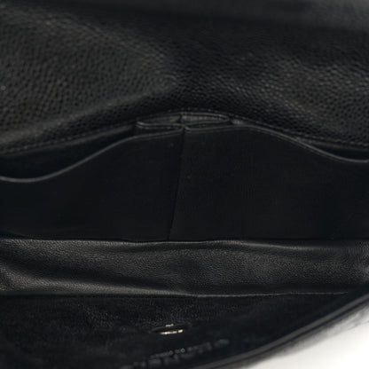 Chanel Caviar Quilted East West Flap Black 5 of 10