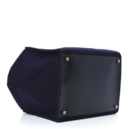Celine Felt Medium Phantom Luggage Navy 3 of 11