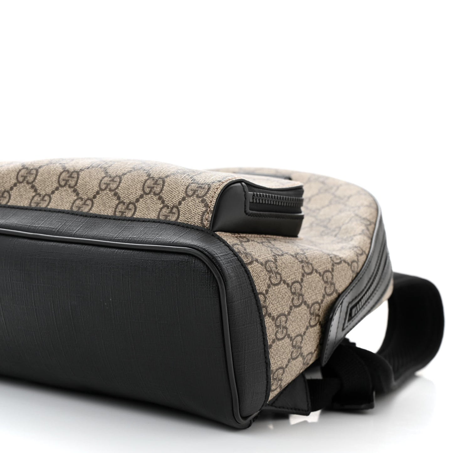 GG Supreme Monogram Small Eden Day Backpack Black