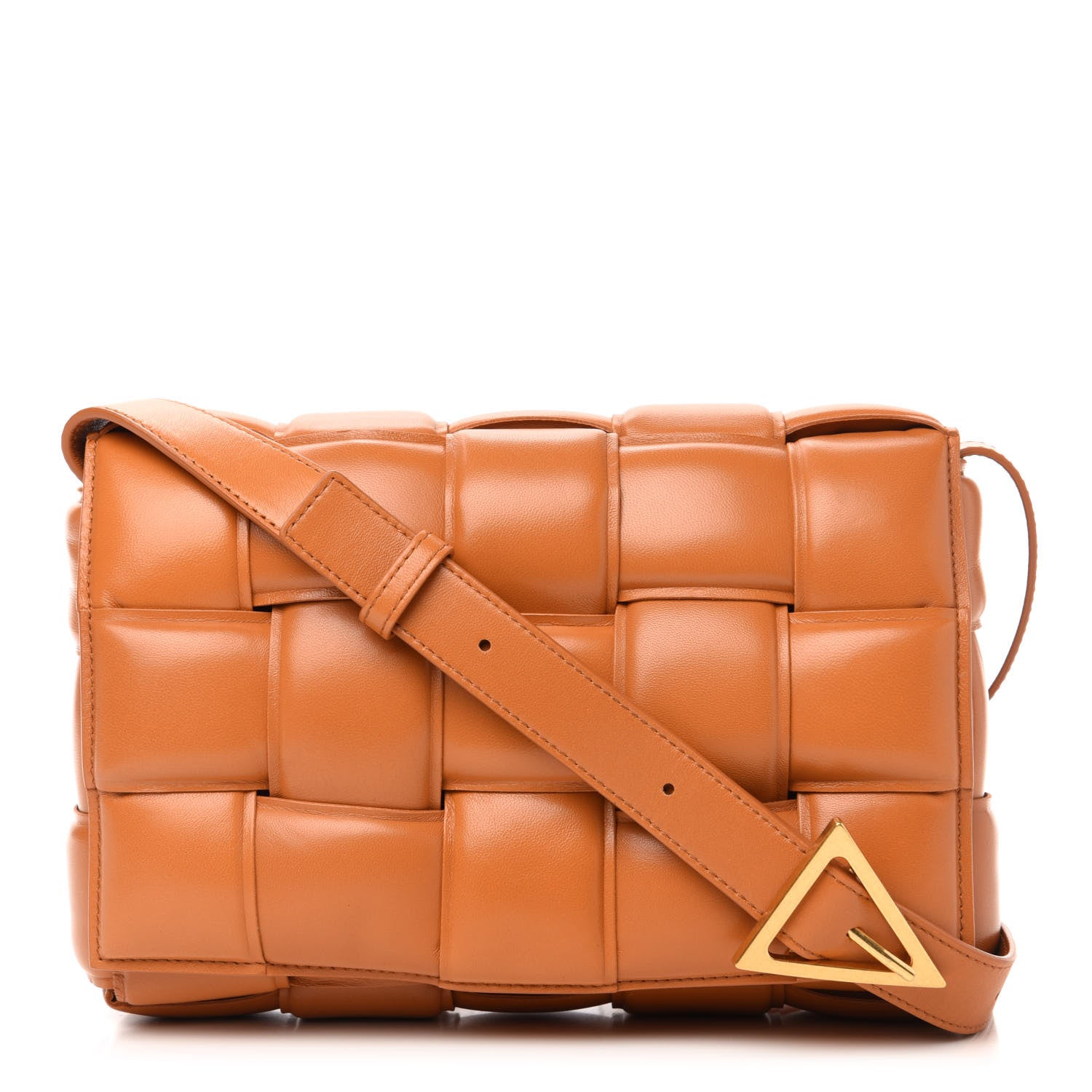 Bottega Veneta Nappa Maxi Intreccio Padded Cassette Crossbody Bag Clay 1 of 11