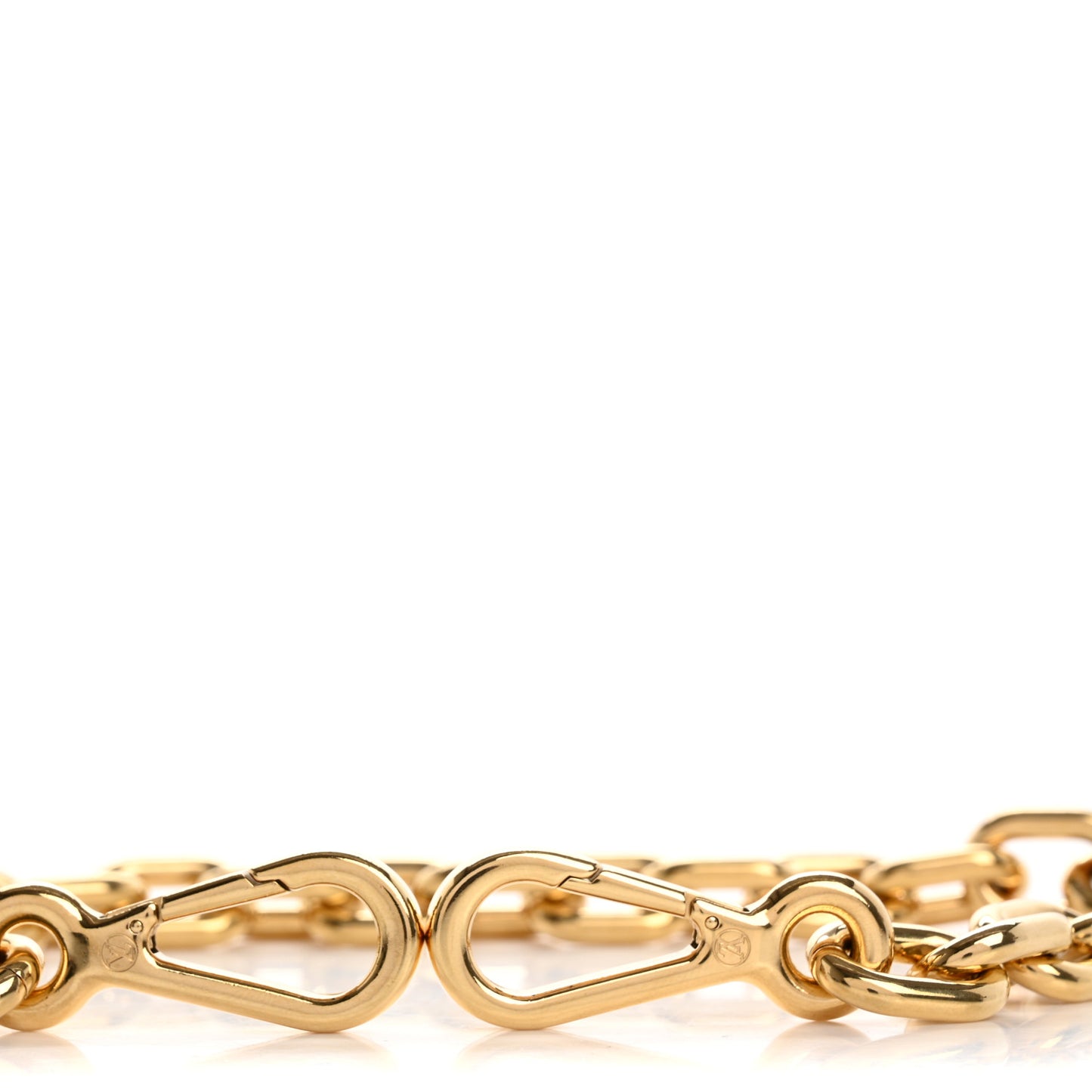 Short Chain Strap Gold Gold