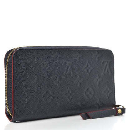 Louis Vuitton Empreinte Zippy Wallet Marine Rouge 3 of 9