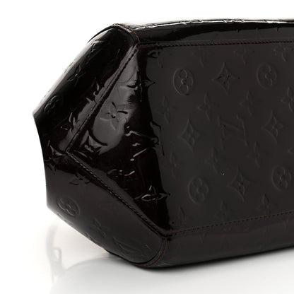 Louis Vuitton Vernis Sherwood GM Amarante 9 of 17
