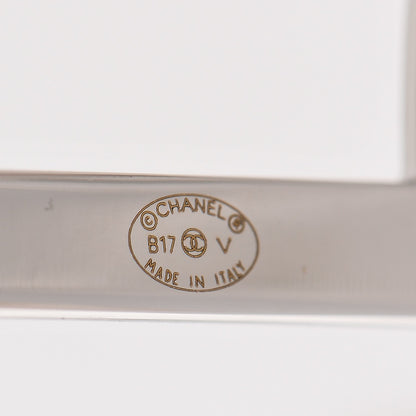 Chanel Crystal CC Cuff Silver 4 of 4