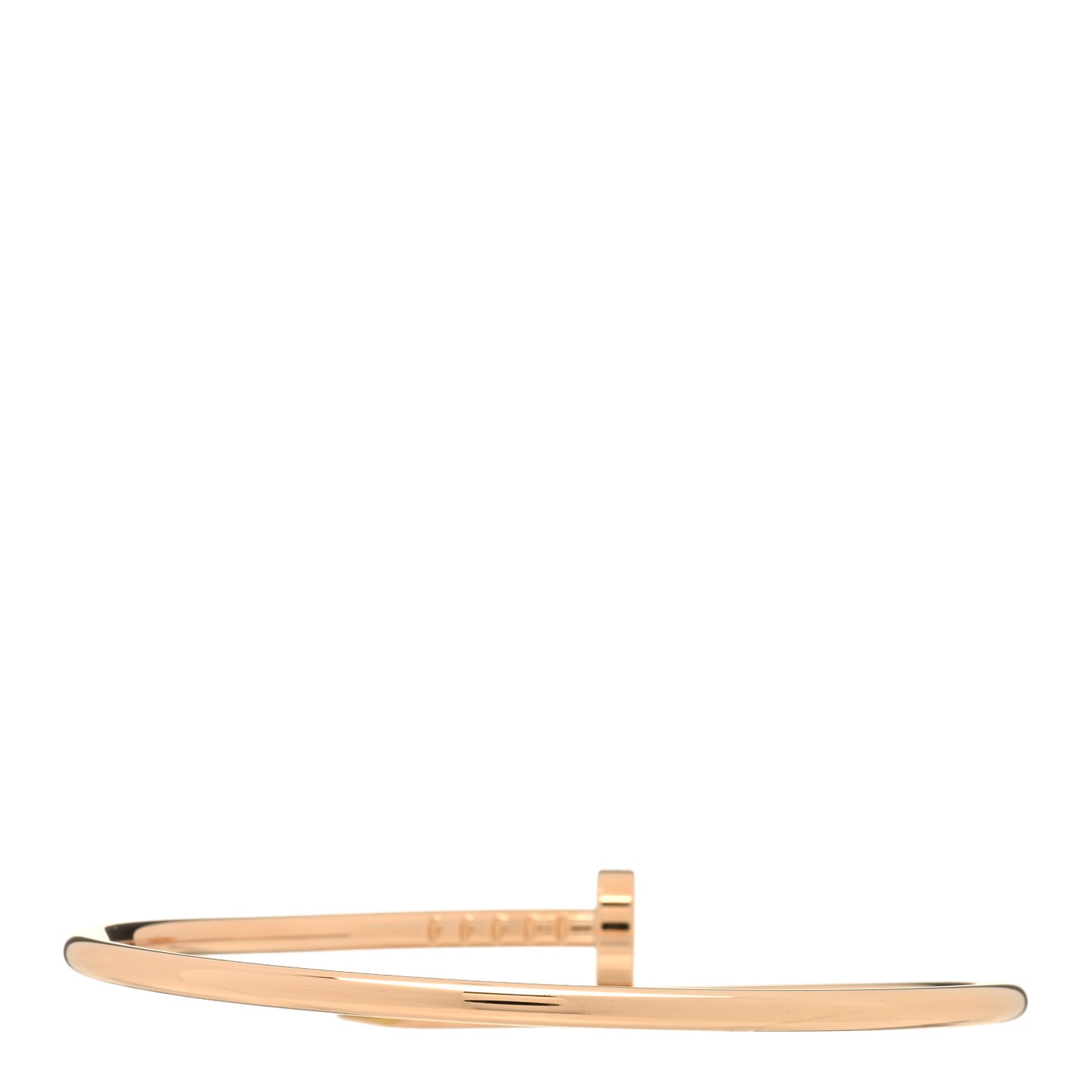 18K Pink Gold Small Juste Un Clou Bracelet 15