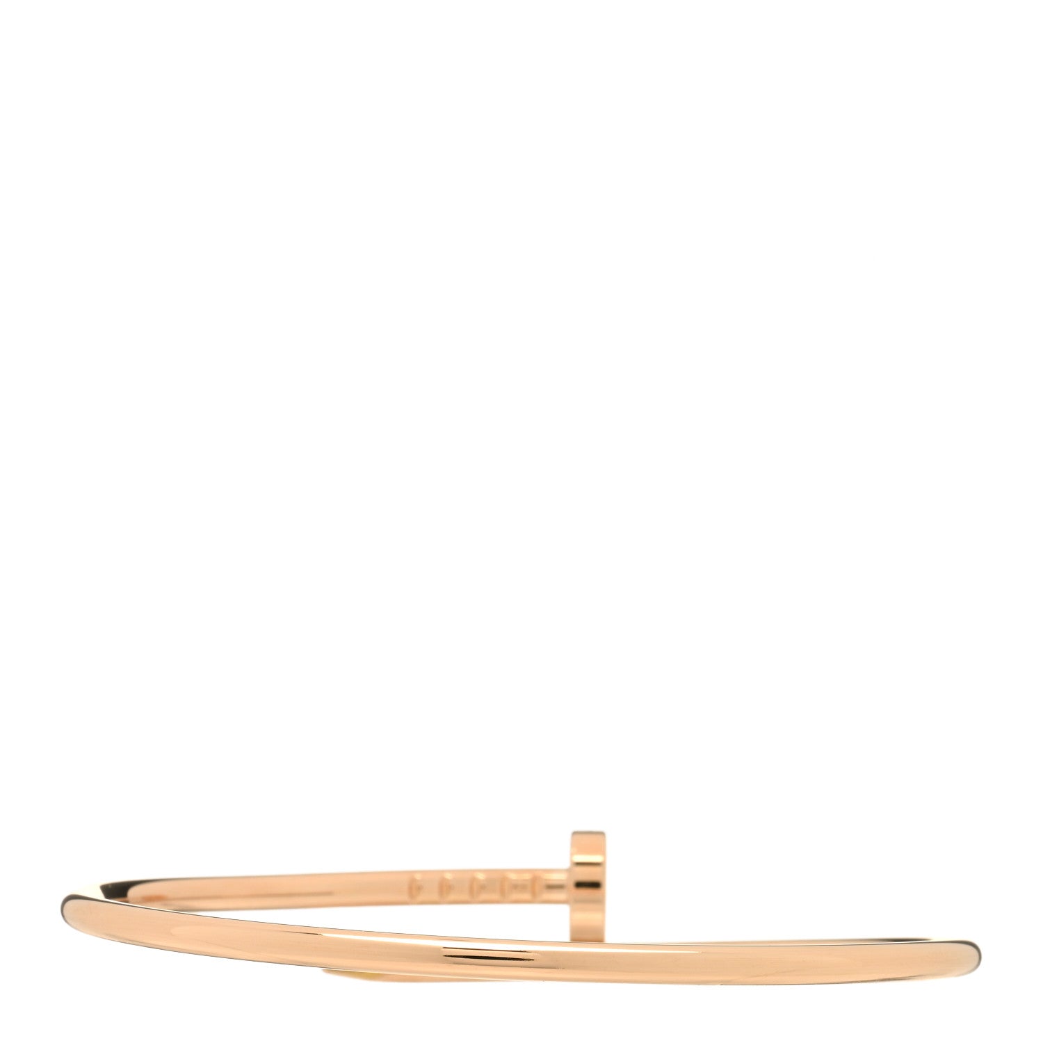 Cartier 18K Pink Gold Small Juste Un Clou Bracelet 15 2 of 3