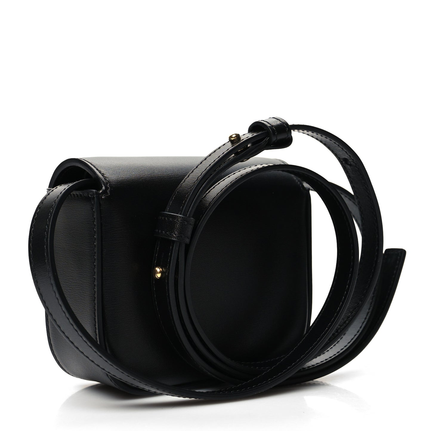 Shiny Calfskin Mini Triomphe Black