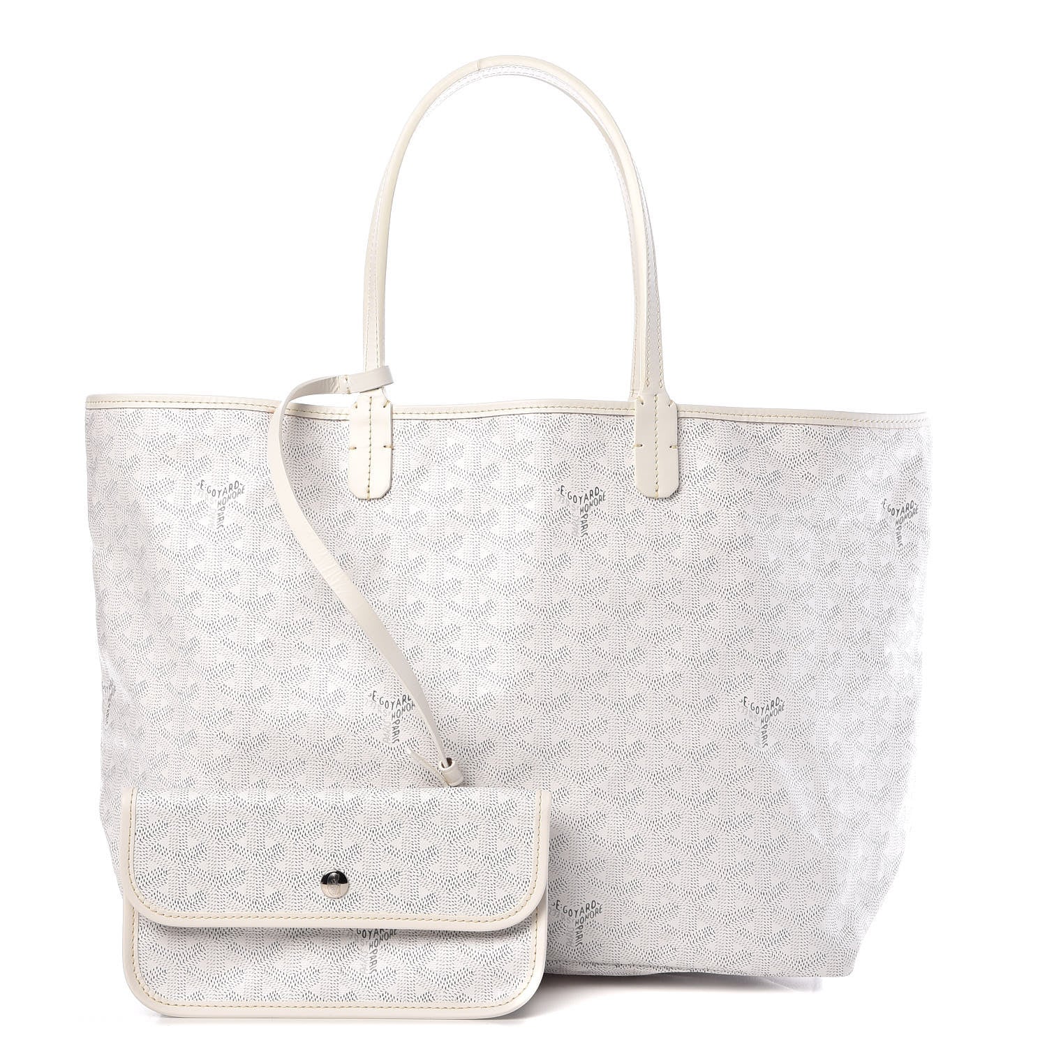 Goyard Goyardine Saint Louis PM White 1 of 10