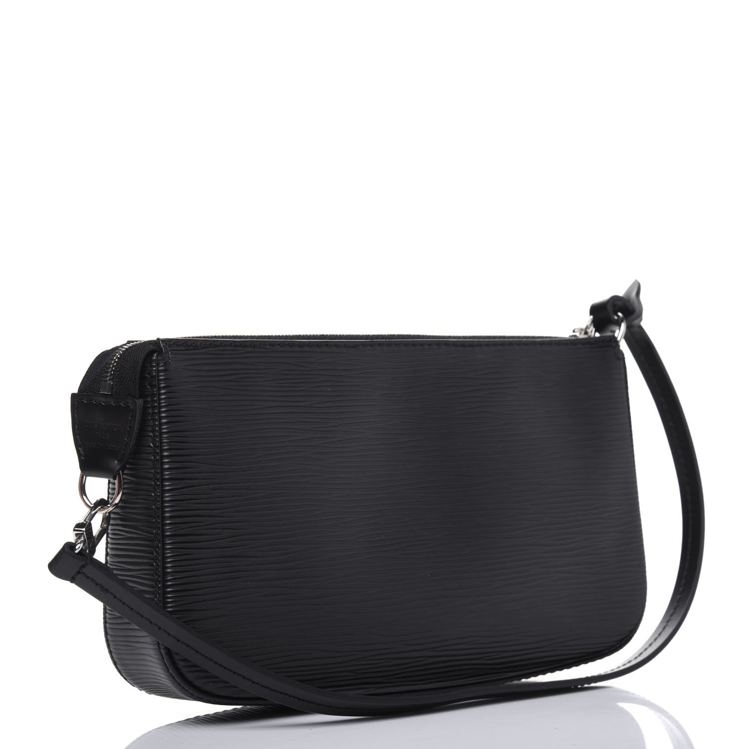 Louis Vuitton Epi Pochette Accessories NM Black 3 of 11