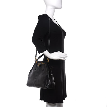 Gucci Calfskin Medium Re(Belle) Top Handle Bag Black 2 of 10