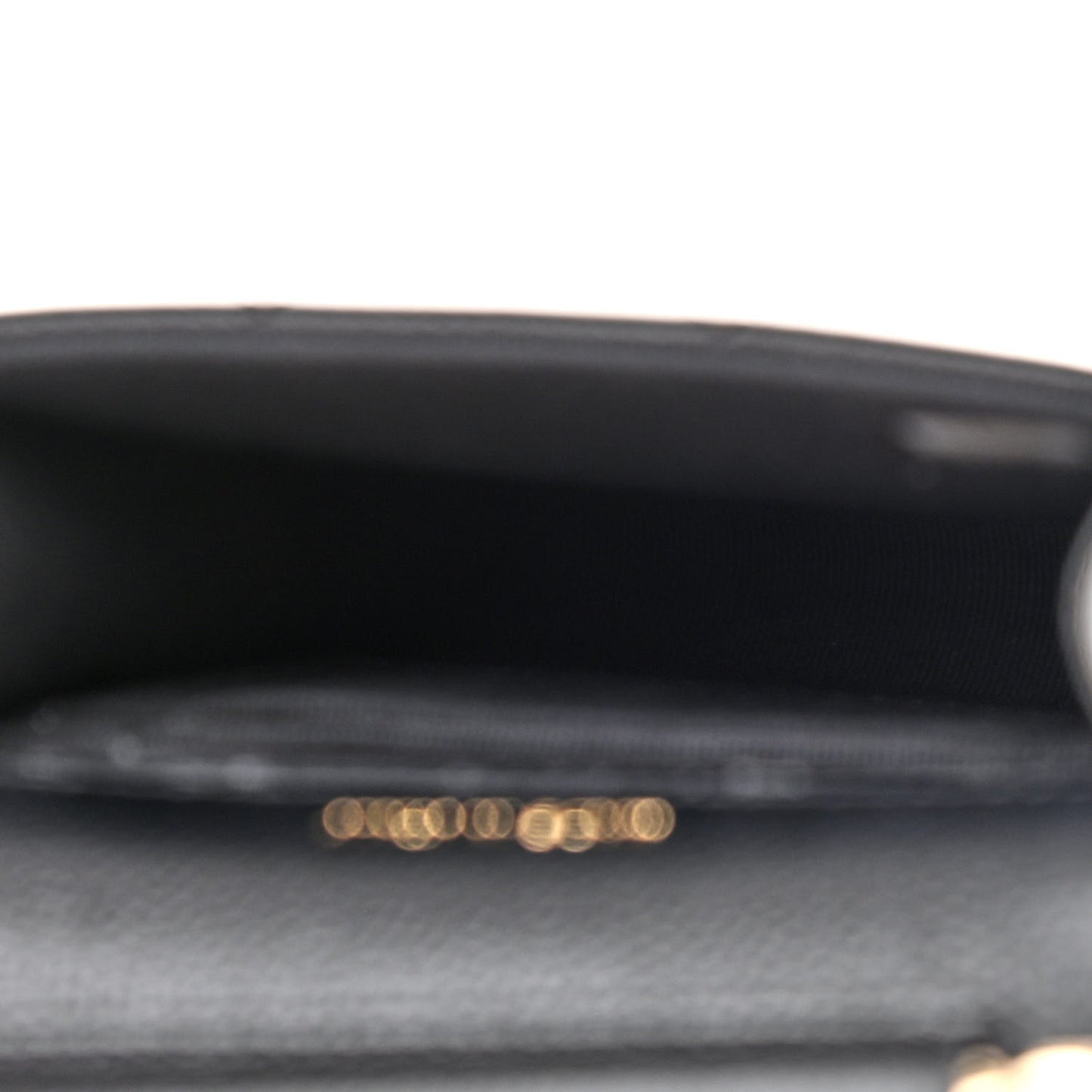 Caviar Quilted Boy Phone Holder Black