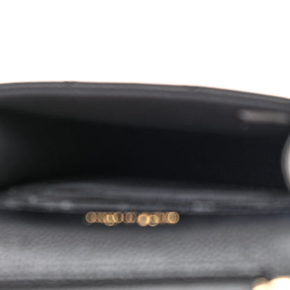 Chanel Caviar Quilted Boy Phone Holder Black 5 of 12