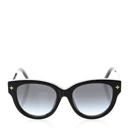 Louis Vuitton Acetate My Monogram Square Sunglasses Z1526E Black 2 of 7