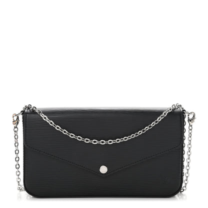 Louis Vuitton Epi Pochette Felicie Black 1 of 9