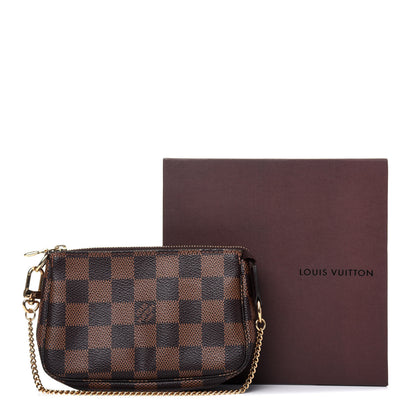 Louis Vuitton Damier Ebene Mini Pochette Accessories 10 of 10