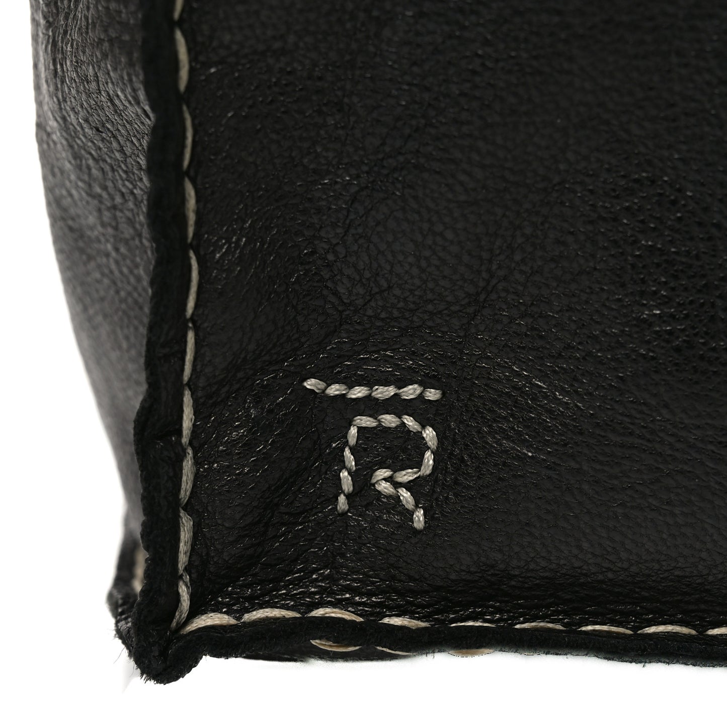 Glossy Nappa Maya E/W Tote Three Black