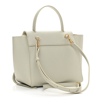 Celine Grained Calfskin Nano Belt Bag Jade 3 of 12