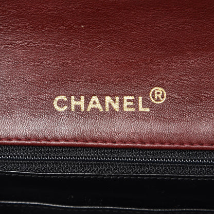 Chanel Lambskin Quilted Mini Square Flap Burgundy 6 of 11