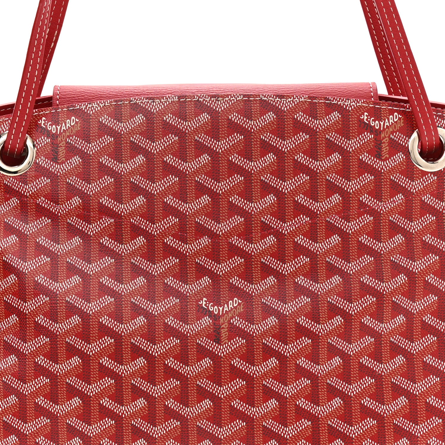 Goyard Goyardine Rouette PM Red 7 of 9
