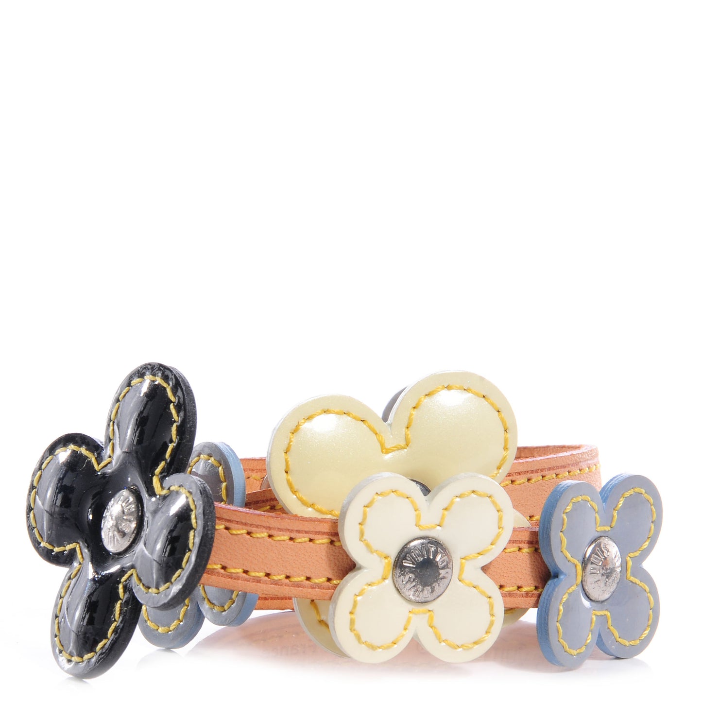 Patent Fleur Double Wrap Bracelet