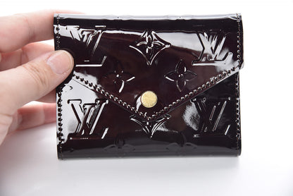Louis Vuitton Vernis Victorine Wallet Amarante 8 of 12