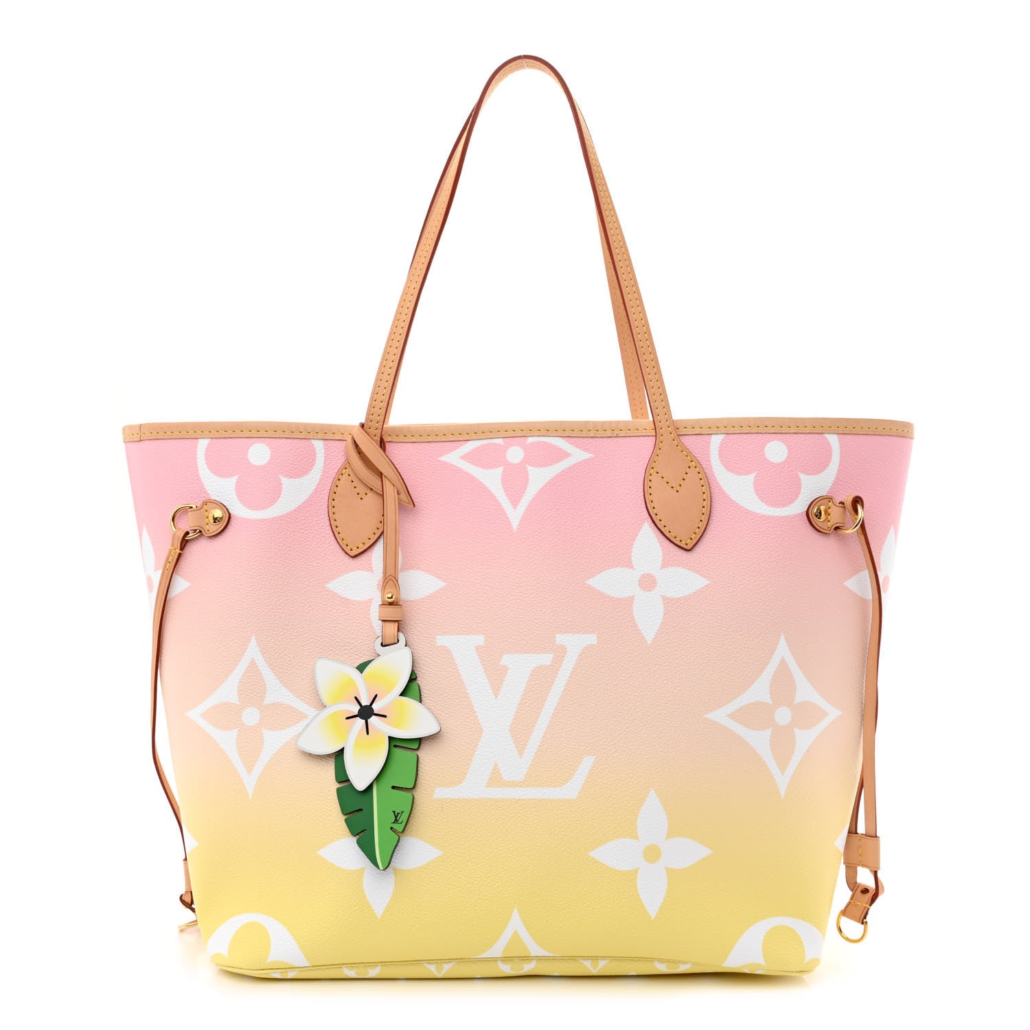 Louis Vuitton Monogram Giant By The Pool Neverfull MM Light Pink 1 of 10