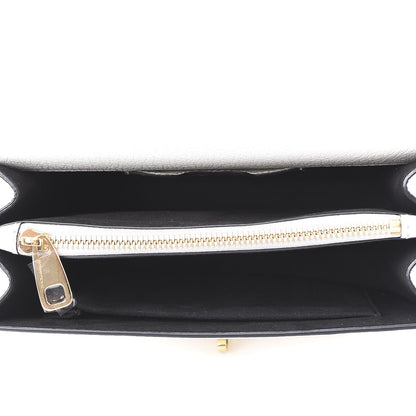 Dolce & Gabbana Grained Calfskin Rosalia Shoulder Bag White 4 of 8