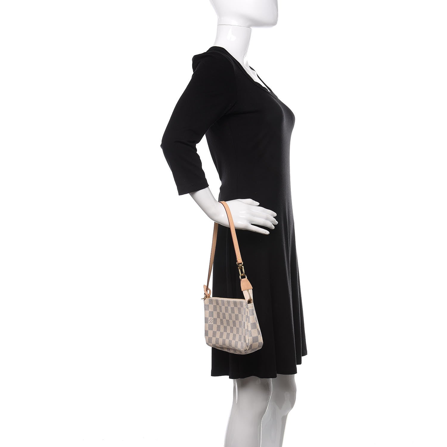 Louis Vuitton Damier Azur Pochette Accessories NM 2 of 11