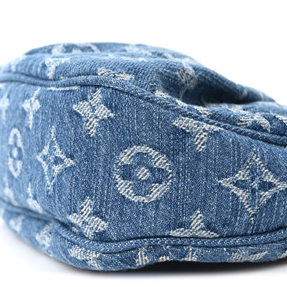 Louis Vuitton Monogram Denim Pochette Valley Blue 9 of 9