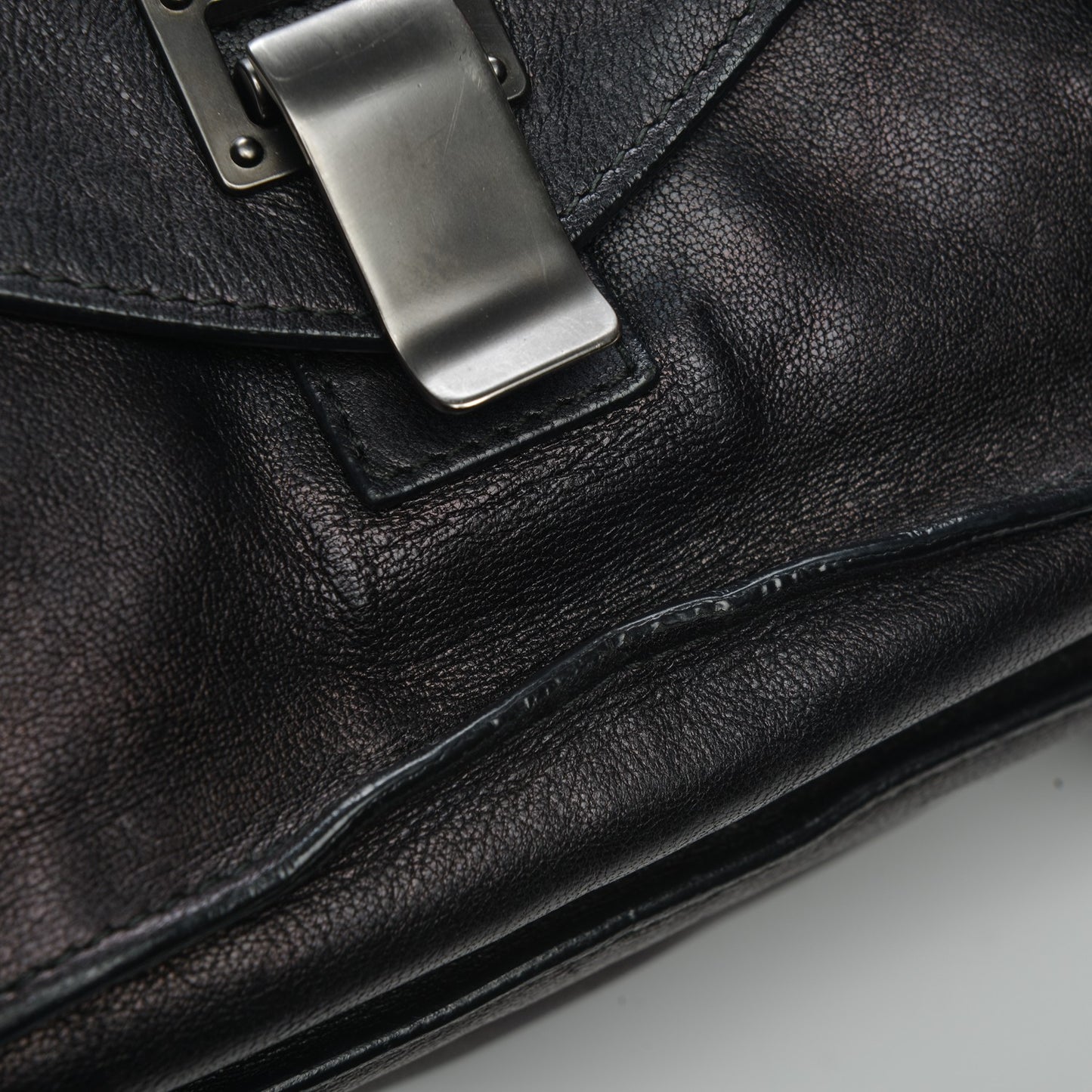 Lambskin Medium PS1 Satchel Black