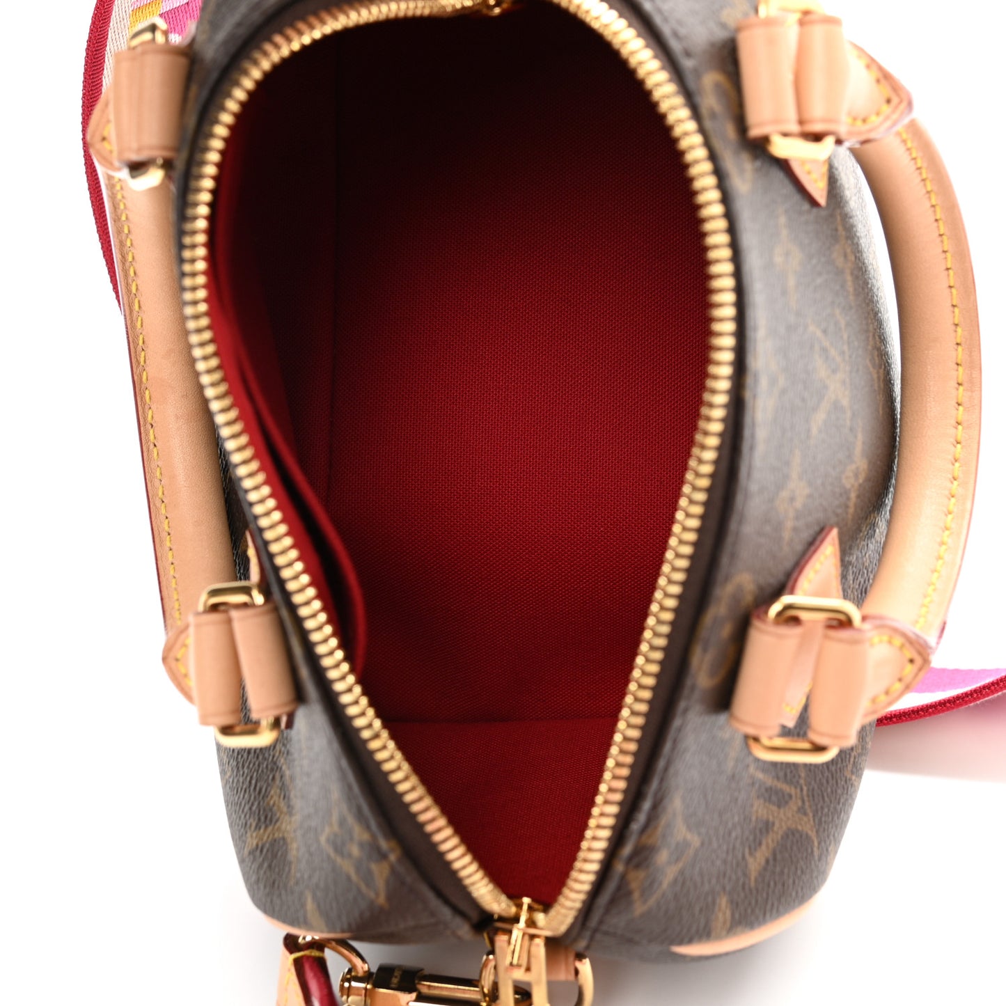Monogram Speedy Bandouliere 20 Fuchsia