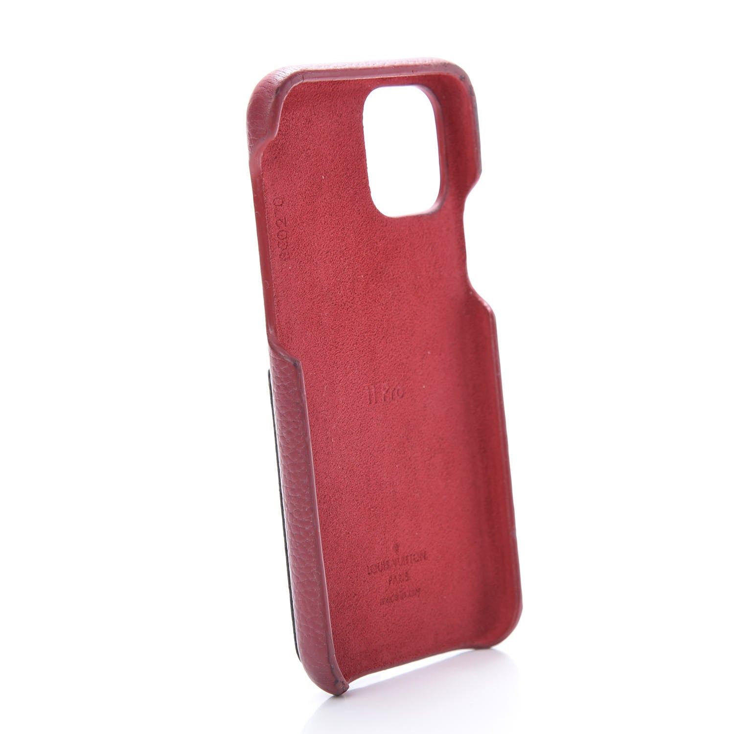 Louis Vuitton Calfskin Monogram iPhone 11 Pro Bumper Scarlet 3 of 13