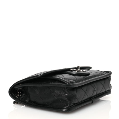 Chanel Calfskin Quilted Mini French Riviera Flap Black 4 of 15