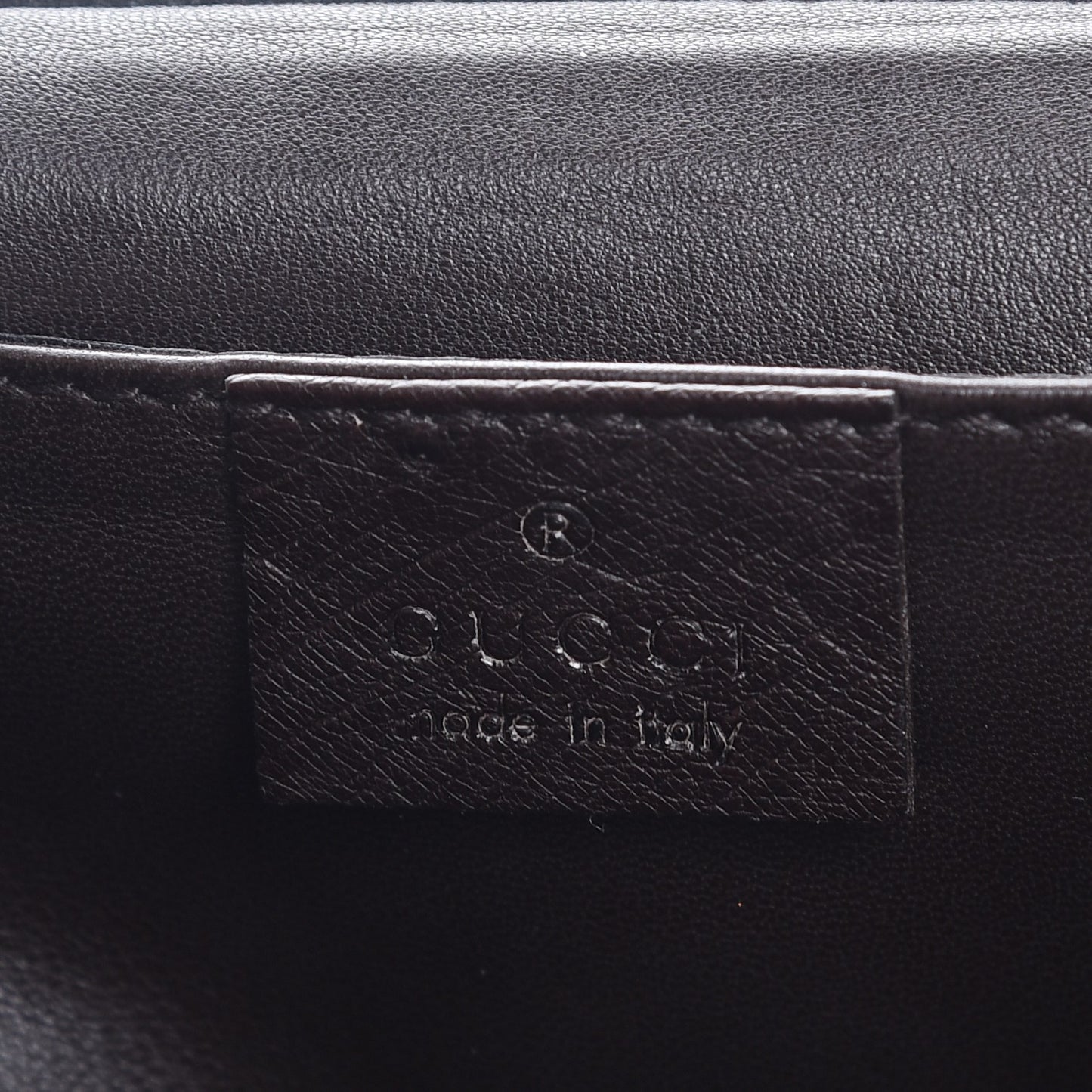 Ostrich 1973 Clutch Cocoa Brown