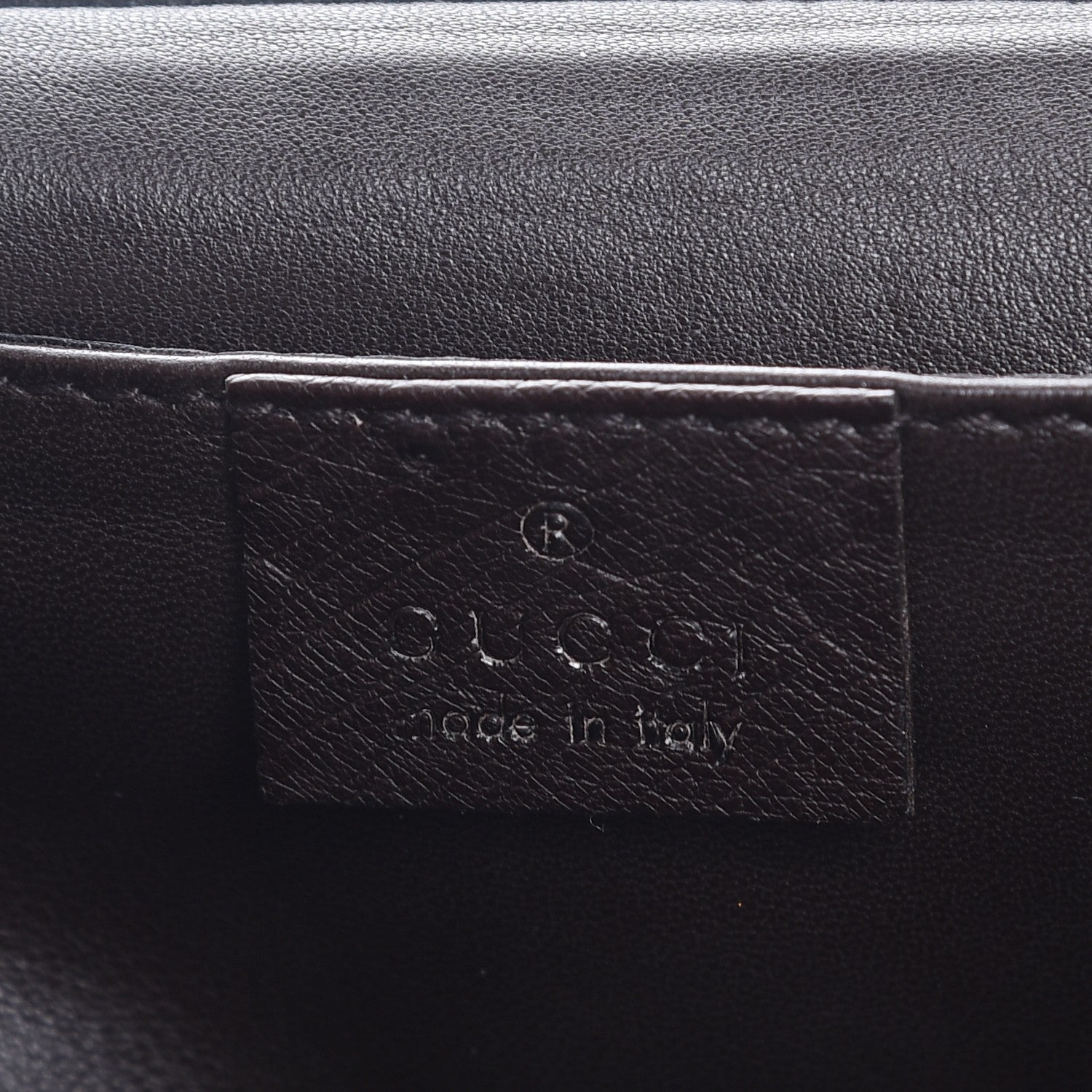 Gucci Ostrich 1973 Clutch Cocoa Brown 6 of 7