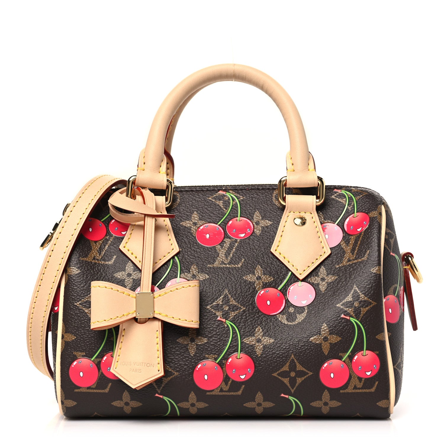 Louis Vuitton LV X TM Monogram Cerises Speedy Bandouliere 20 1 of 10