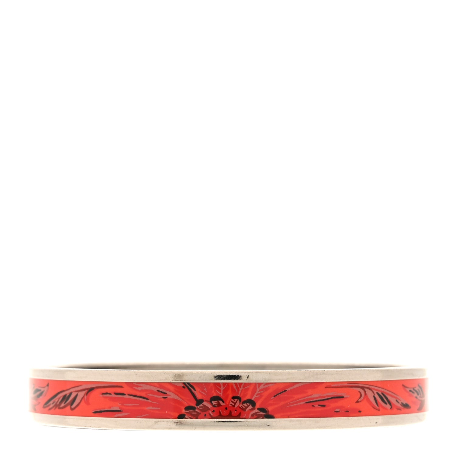 Hermes Enamel Printed Brazil Narrow Bracelet 60 Monorouge 4 of 10