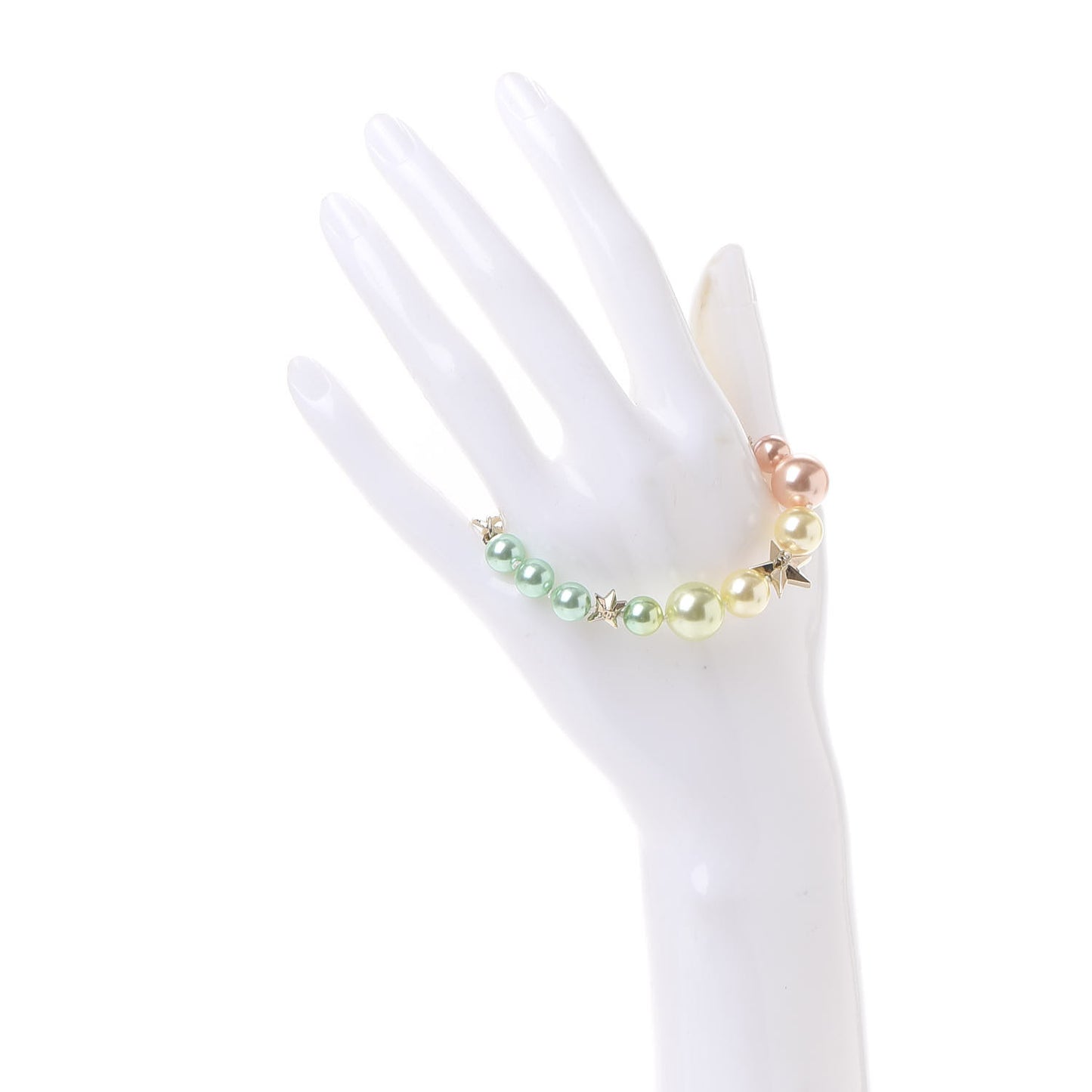 Pearl Cuba CC Bracelet Gold Multicolor