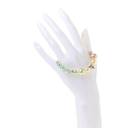 Chanel Pearl Cuba CC Bracelet Gold Multicolor 2 of 5