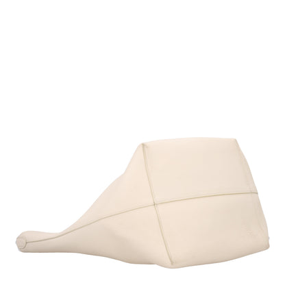 The Row Grained Calfskin Medium N/S Park Tote Ivory 4 of 9