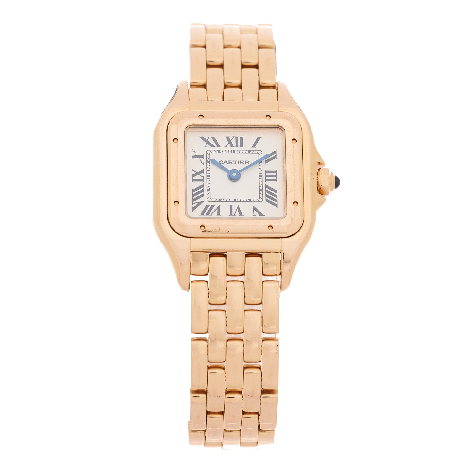 Cartier 18K Pink Gold 22mm Panthere Quartz Watch 1 of 4